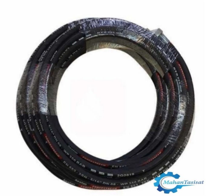 شلنگ کارواش صنعتی ۶۰متری ۴۰۰بار ۱/۴ دولاسیم